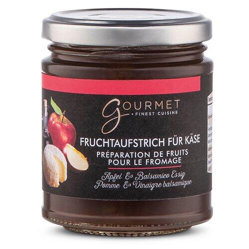 GOURMET Fruchtaufstrich für Käse, Apfel-Balsamico