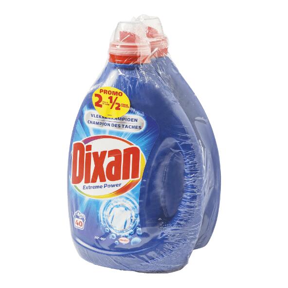 Dixan Extreme-Power-Flüssigwaschmittel, 2 St.