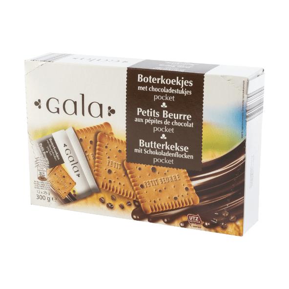 Petit-beurrekoekjes met chocolade