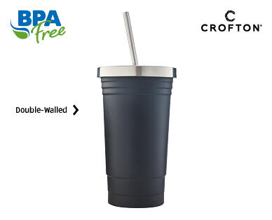Smoothie Tumbler with Straw 500ml