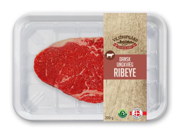 DANISH CROWN/​VILSTRUPGÅRD Ribeyesteak eller T-bone