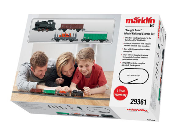 Freight Train Model Railroad Starter Set