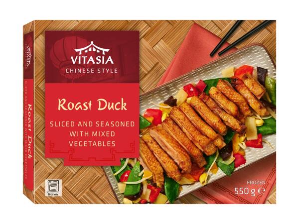 Roast Duck with Vegetables
