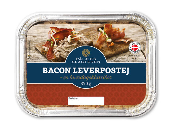 PÅLÆGSSLAGTEREN Bacon­leverpostej
