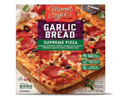 Mama Cozzi's Garlic Bread Pizza