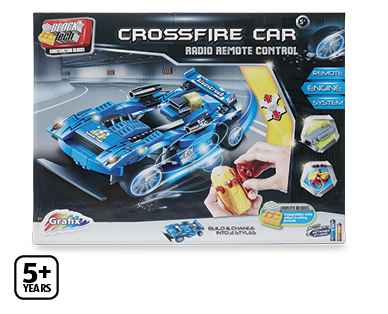 Block Tech Remote Control Car 109pc Set