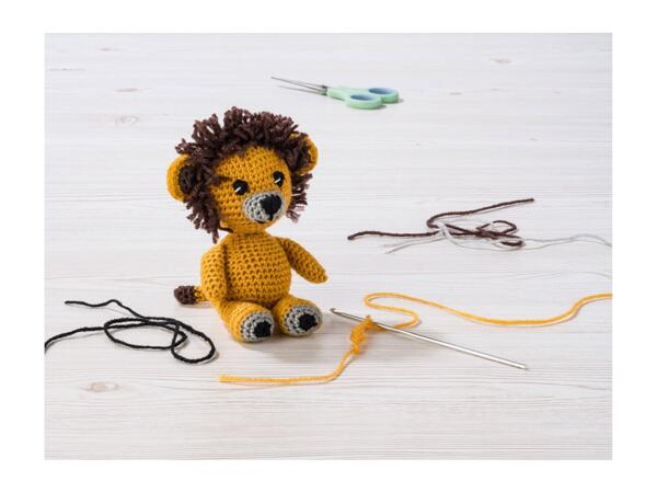 Crelando Craft Crochet Set Lion