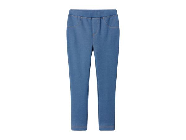 Lupilu Kids' Blue Thermal Jeggings