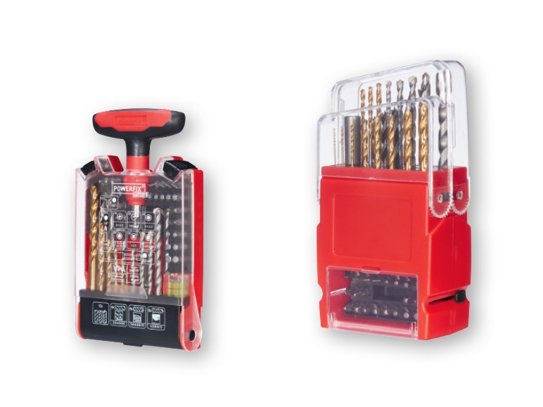 Powerfix(R) Drill Bit & Ratchet Set