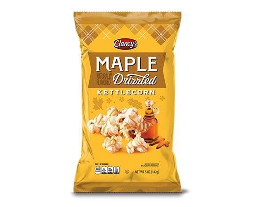 Clancy's 
 Maple or Pumpkin Spice Drizzled Kettlecorn