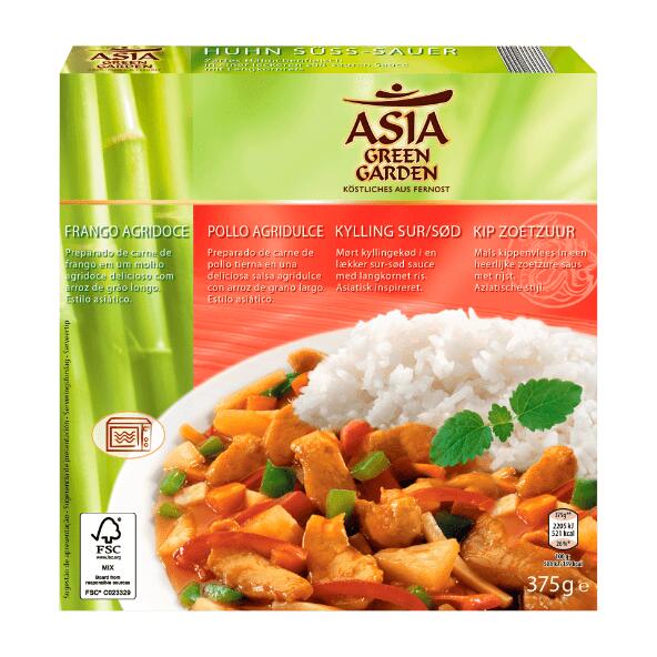 ASIA GREEN GARDEN 	 				Kinesiske færdigretter