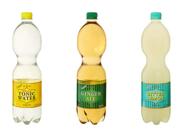 Tonic/ Ginger Ale/ Bitter Lemon