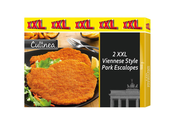 Culinea 2 XXL Viennese-Style Pork Escalopes