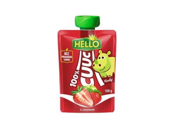 HELLO CUUC 100% OVOCNÁ PŘESNÍDÁVKA