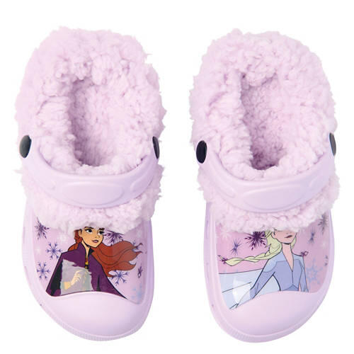 Toddler Character Warm Lined Clog - Frozen, 11/12