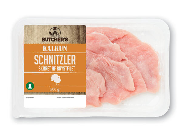 Kalkunbrystschnitzler