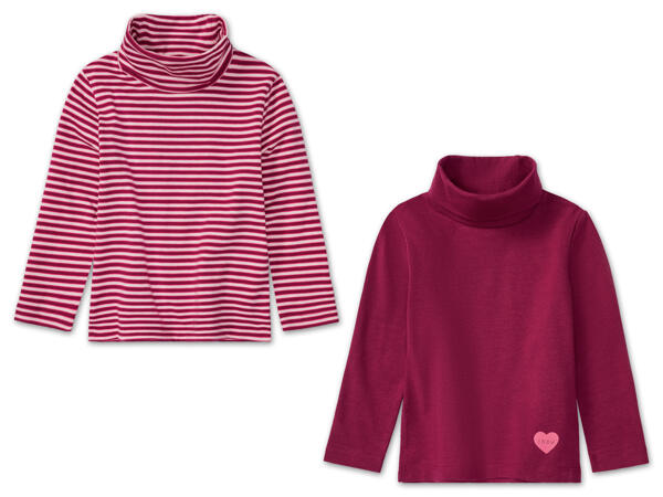 Kleinkinder Langarmshirt, 2 Stück