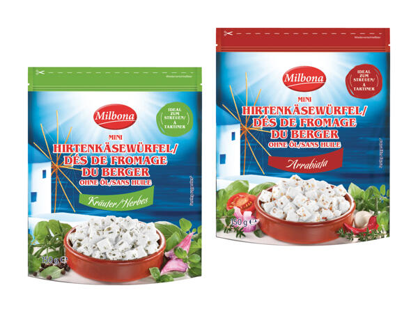 Mini Hirtenkäsewürfel