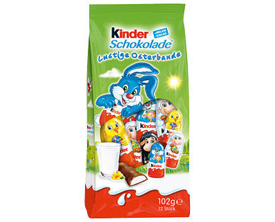 KINDER(R) 
 SCHOKOLADE LUSTIGE OSTERBANDE
