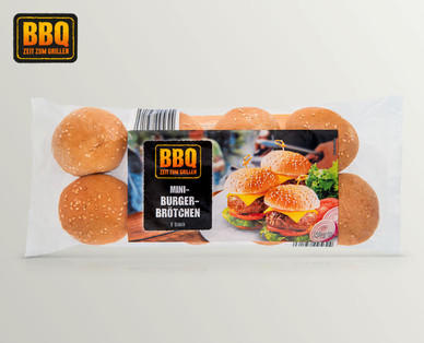BBQ Mini-Burger-Brötchen
