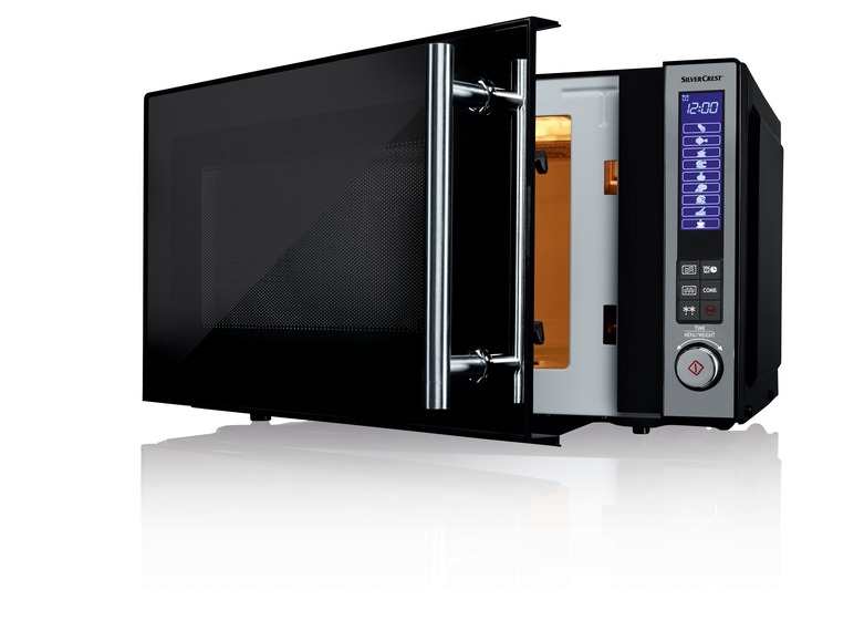 Digital Microwave, Black or Silver