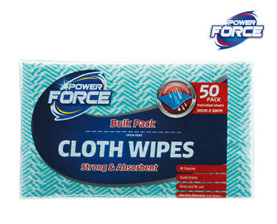 Cloth Wipes 50pk