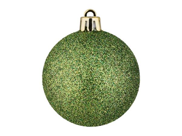 Livarno Home Green Christmas Baubles - 30 Pack