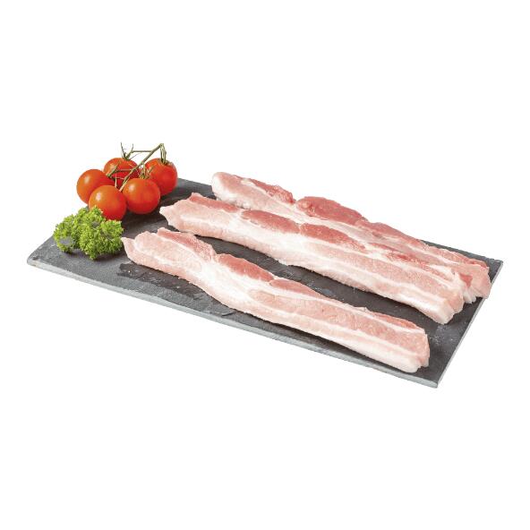 Tranches de lard de porc