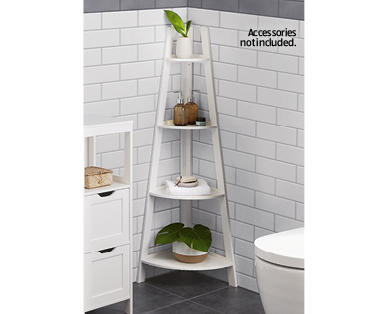 Corner Bathroom Shelves