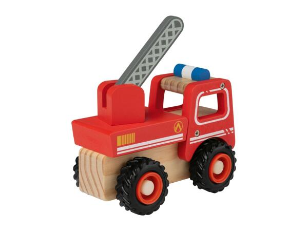 Playtive Wooden Fire Engine/​Lorry/​Police Car