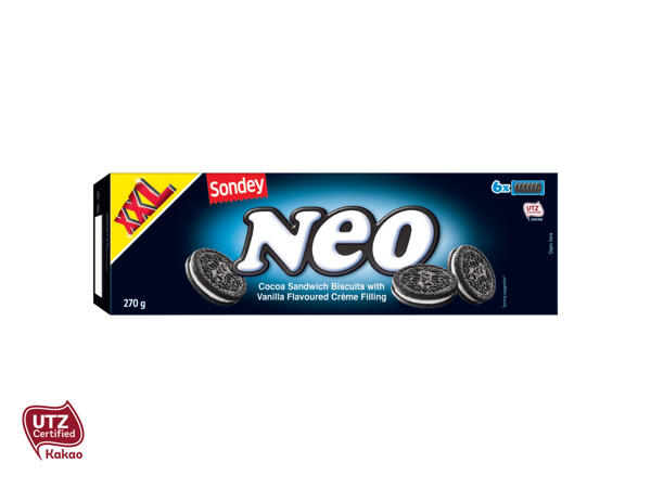 Kex med krämfyllning