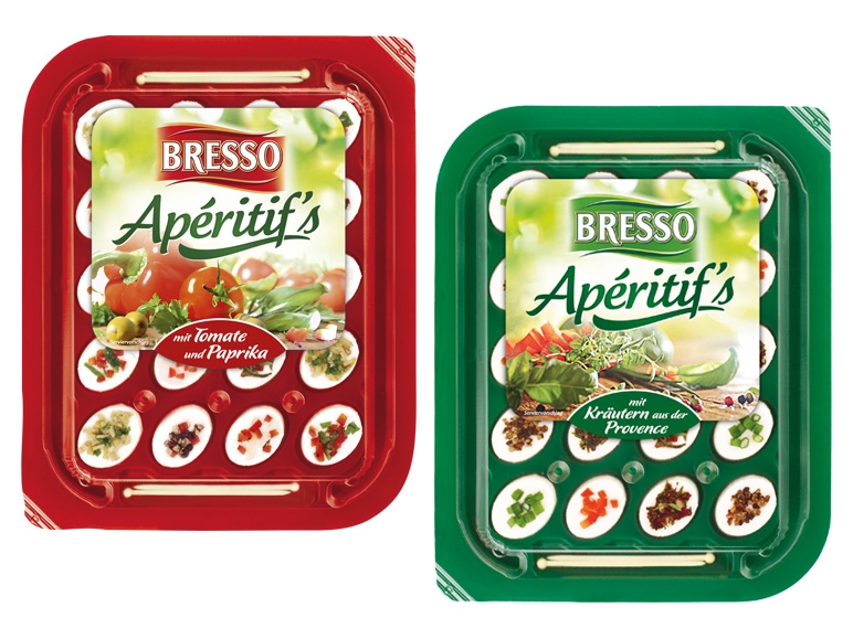 BRESSO Frischkäse-Häppchen