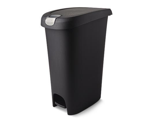 Hefty 
 12-Gallon Lockable Step-On Wastebasket