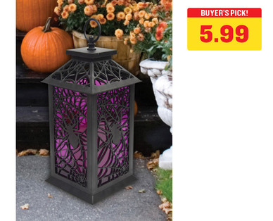 Huntington Home Halloween Flamless Candle Lantern