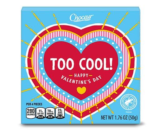 Choceur Valentine Gift Box Too Cool or You Rock