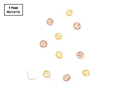 10 LED Decorative Battery Lights