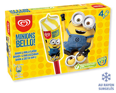 Glace push up Minions LUSSO(R)