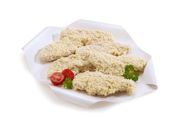 Escalopes de poulet panées au fromage