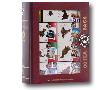 Boîte à thé TEAS OF THE WORLD