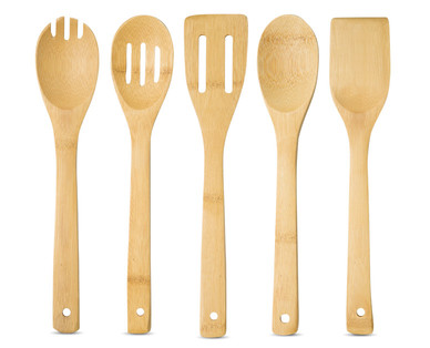 Crofton 5-Piece Bamboo Utensil Set