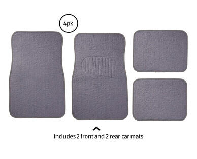 Carpet Car Mats 4pk