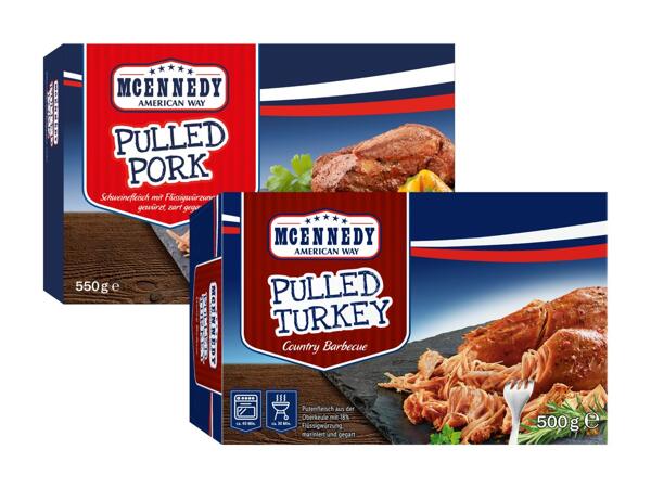 Pulled Pork oder Pulled Turkey