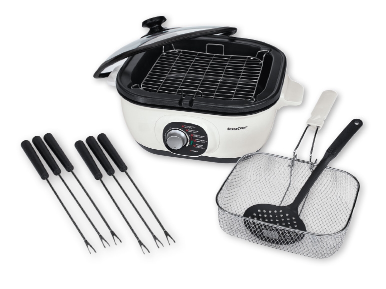 Silvercrest Kitchen Tools(R) 1,500W 6-in-1 Multi Cooker