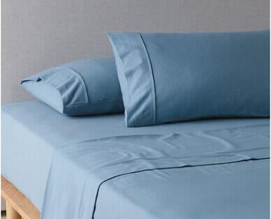 Organic Cotton Flannelette Sheet Set – Double Size