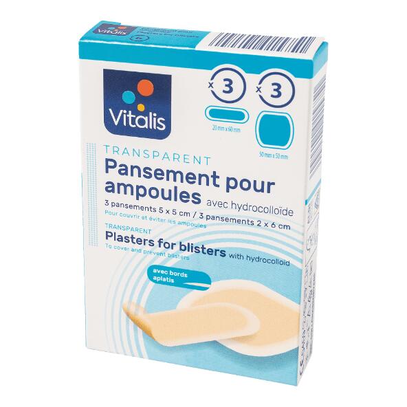 VITALIS(R) 				Pansements pour ampoules