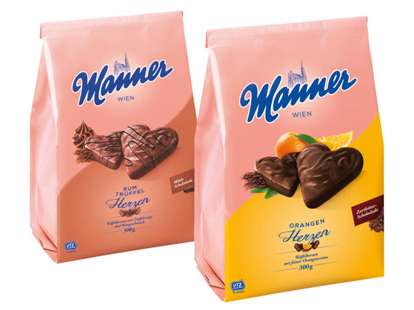 Manner Waffelherzen