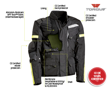 Men's Motorcycle Touring Jacket