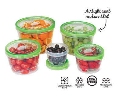 Crofton 10-Piece Round Durable Container Set
