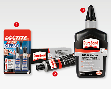 Assortimento di colla universale LOCTITE(R)/DUROBOND