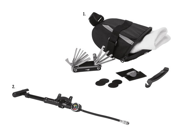 Trousse à outils pour vélo/ mini-pompe à air